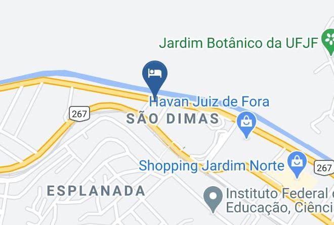 Juiz De Fora - Pepita Hotel Maps