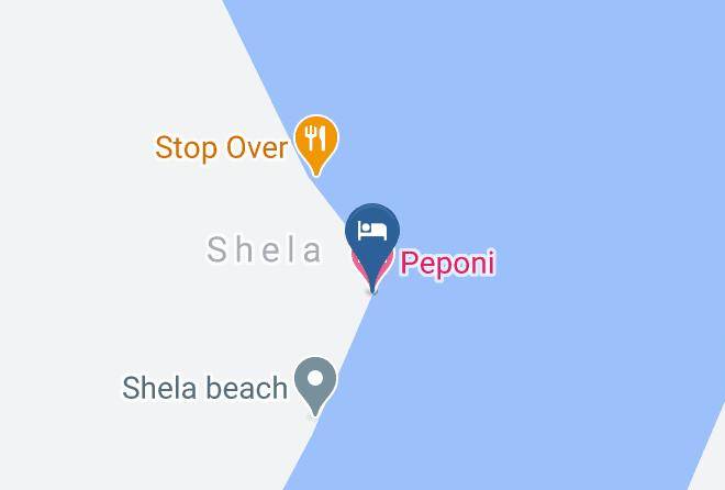 Lamu - Peponi Hotel Maps