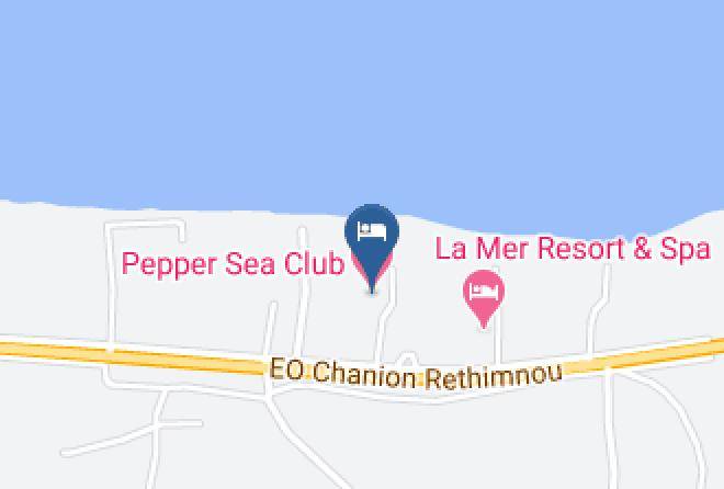 Khania - Pepper Sea Club Hotel Maps
