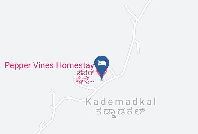 Mudigere - Pepper Vines Homestay Maps
