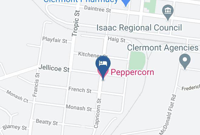 Isaac - Peppercorn Motel Maps