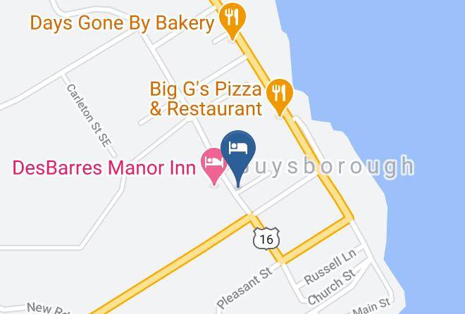 Guysborough - Pepperlane Manor Bed And Breakfast Maps