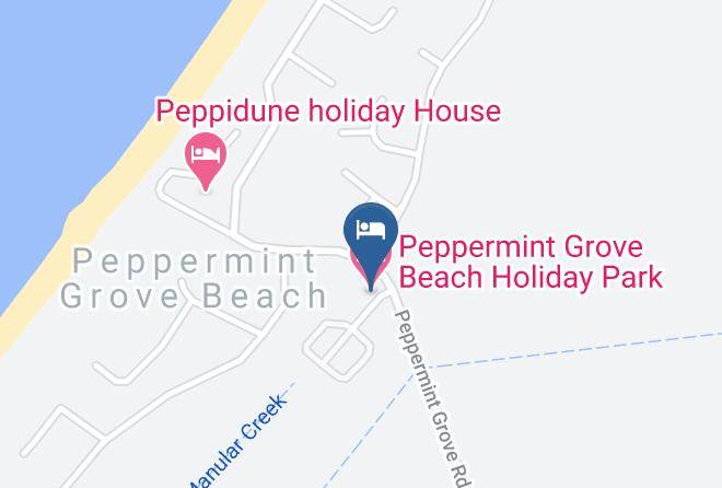 Capel - Peppermint Grove Beach Holiday Park Maps