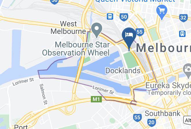 Melbourne - Peppers Docklands Melbourne Maps