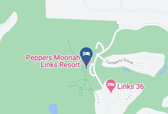 Mornington Peninsula - Peppers Moonah Links Resort Maps