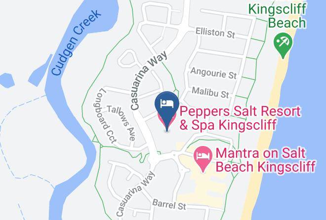 Tweed - Peppers Salt Resort & Spa Kingscliff Maps