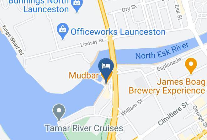 Launceston - Peppers Seaport Launceston Maps