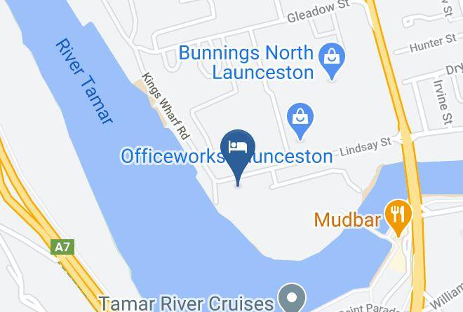 Peppers Silo Launceston Map