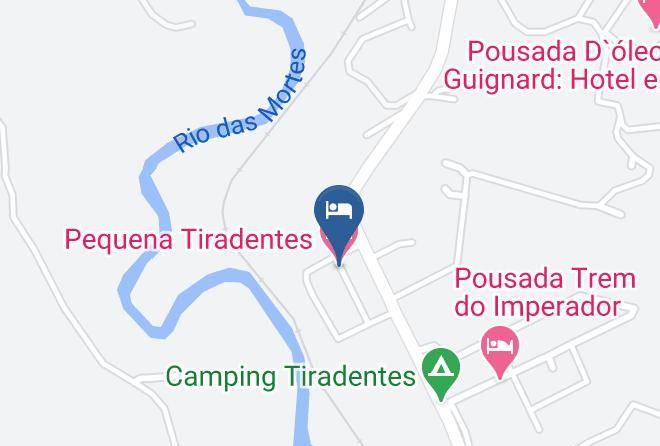 Tiradentes - Pequena Tiradentes Maps