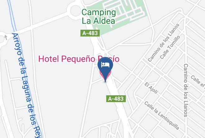 Hotel Pequeno Rocio Map