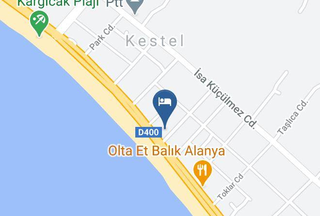 Alanya - Pera Beach Maps