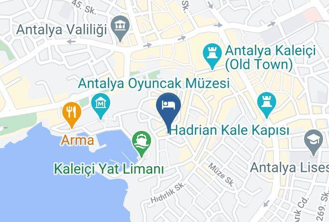 Pera Boutique Hotel Map