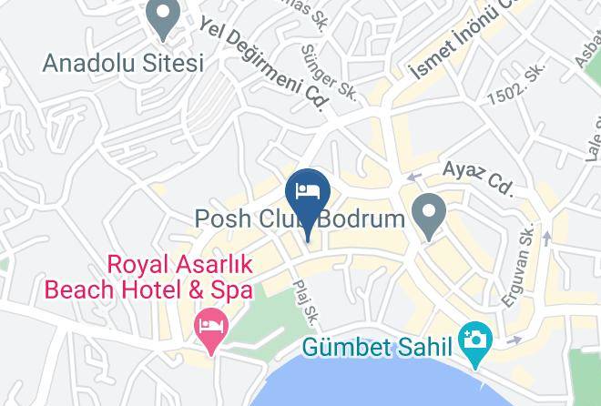 Bodrum - Pera Otel Maps