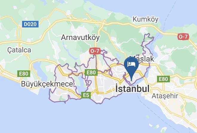 Pera Tulip Hotel Map - Istanbul - Beyoglu
