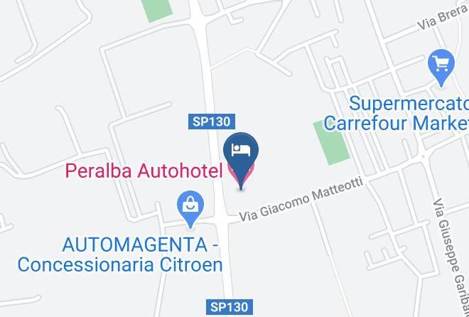 Milan - Peralba Autohotel Maps