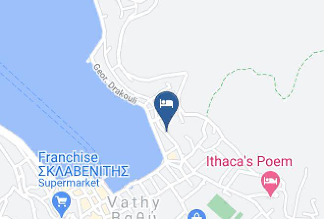 Ithaki - Perantzada Hotel Maps