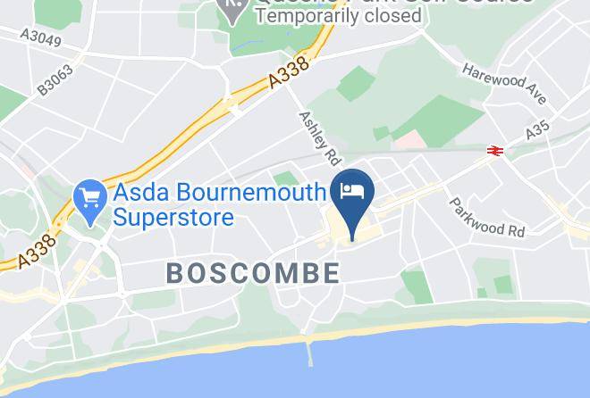 Bournemouth - Perdeen Hotel Maps