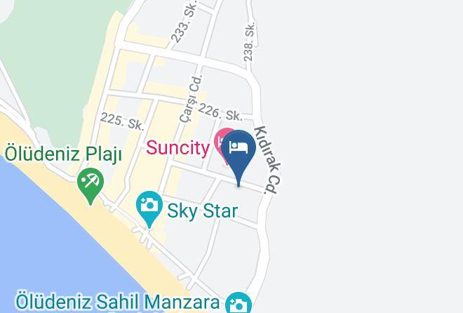 Fethiye - Perdikia Beach Hotel Maps