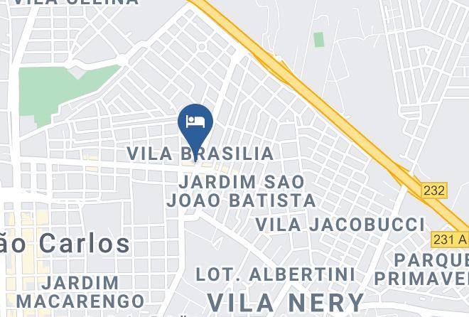 Sao Carlos - Perea Hotel Maps