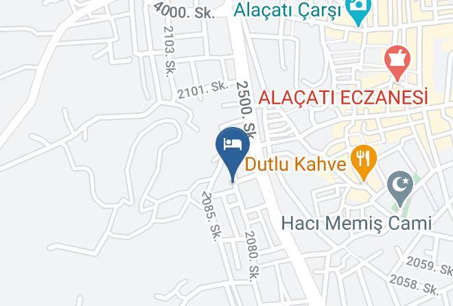 Cesme - Peremere Alacati Otel Maps