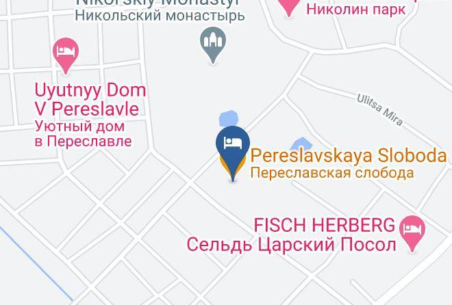 Pereslavl Zalesskiy - Pereslavskaya Sloboda Maps