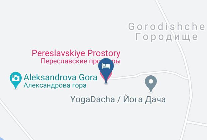 Pereslavl Zalesskiy - Pereslavskiye Prostory Maps