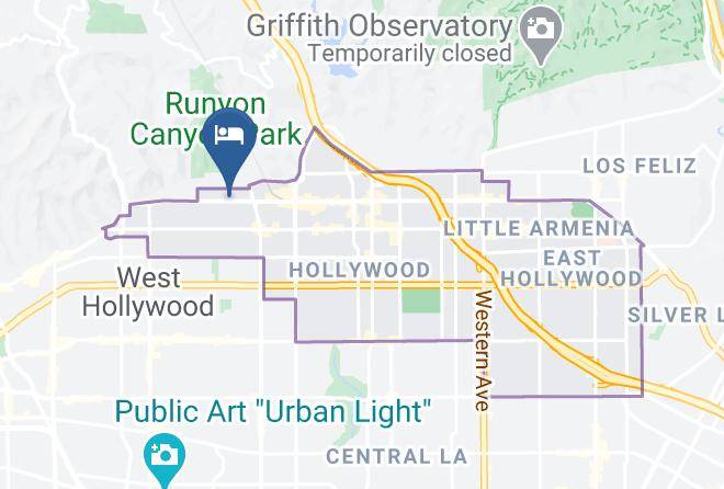 Los Angeles - Integrity Real Hollywood Experience Maps