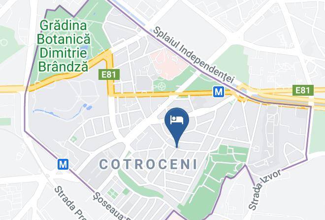 Bucharest - Pergola Boutique Hotel Maps