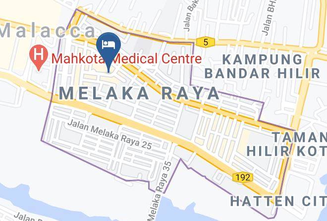 Melaka Tengah - Pergola Hotel Sdn Bhd Maps