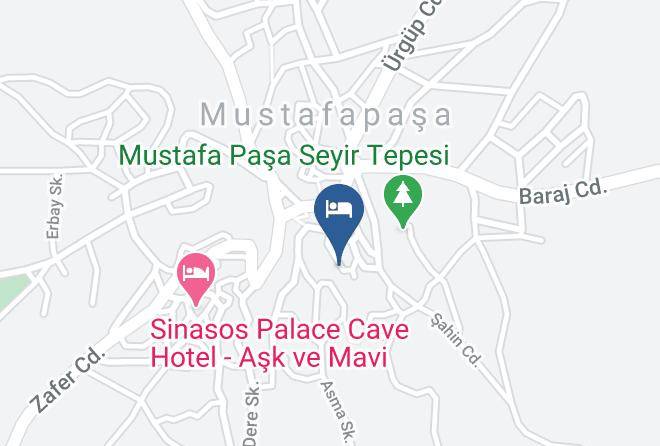 Perimasali Cave Hotel Cappadocia Map