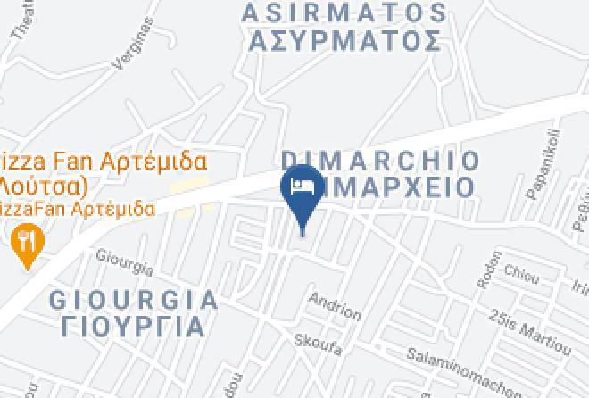 East Attica - Peri's Hotel Maps