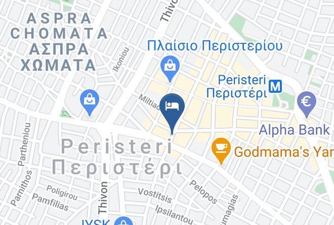 West Athens - Peri's Hotel Maps