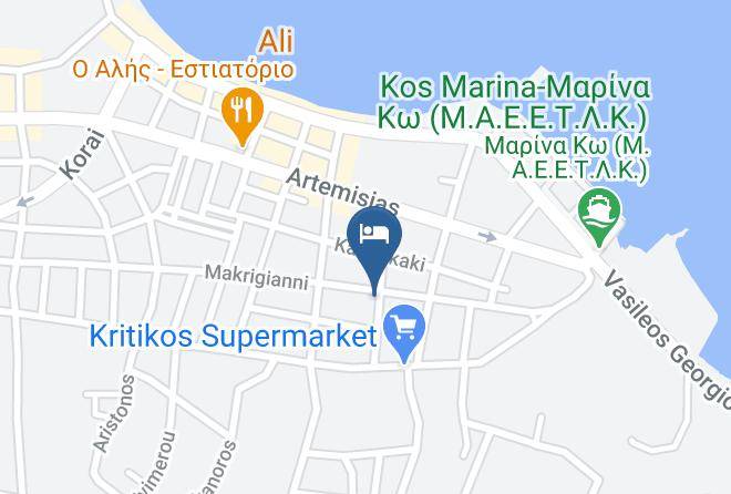 Peridis Family Resort Map