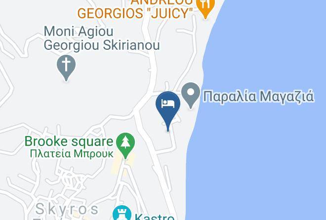 Euboea - Perigiali Hotel Maps