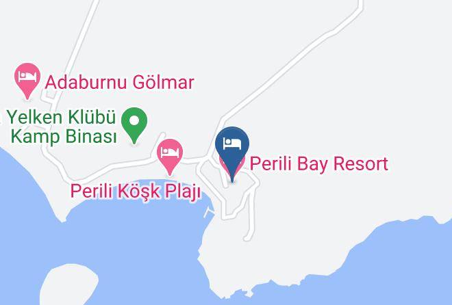 Mugla - Perili Bay Resort Maps