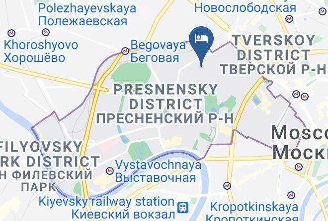 Moscow - Perina Inn Maps
