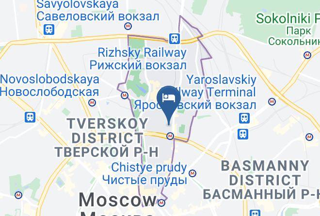 Moscow - Perinna Hotel Maps