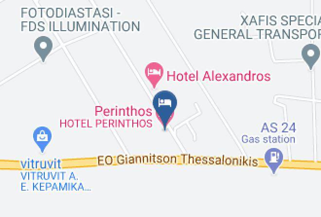 Salonica - Perinthos Hotel Maps
