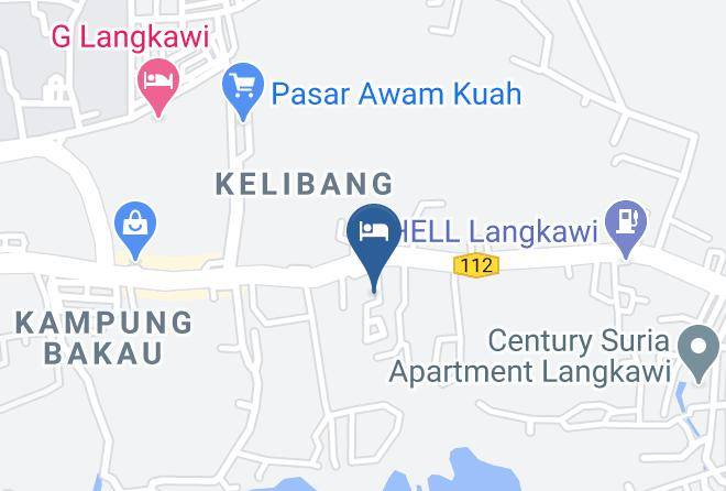 Langkawi - Perintis Motel Maps
