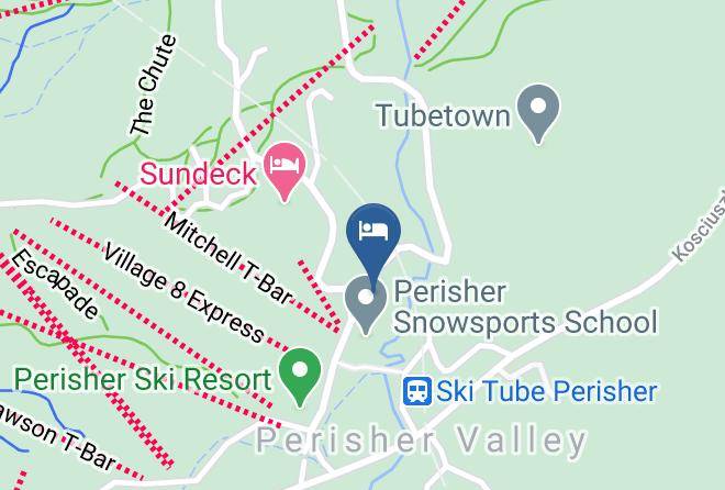 Snowy Monaro Regional - Perisher Valley Hotel Maps
