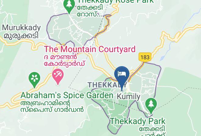 Peerumade - Periyar Woods Maps