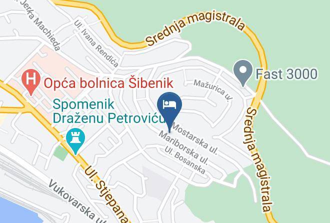 Sibenik - Perkovic Denis Maps