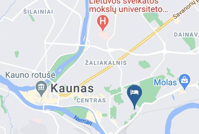 Kaunas - Perkuno Namai Maps