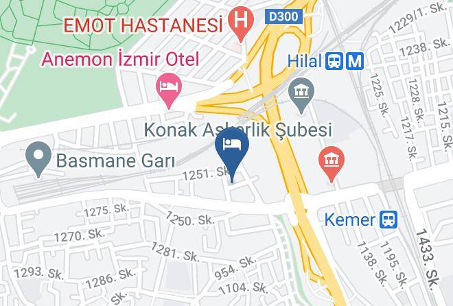 Perla Arya Hotel Map