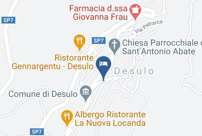 Nuoro - Perla Del Gennargentu Maps