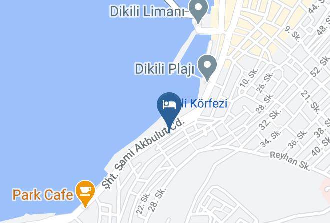 Dikili - Perla Otel Maps