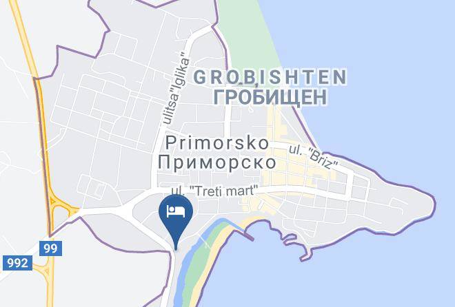 Primorsko - Perla Royal Hotel Maps