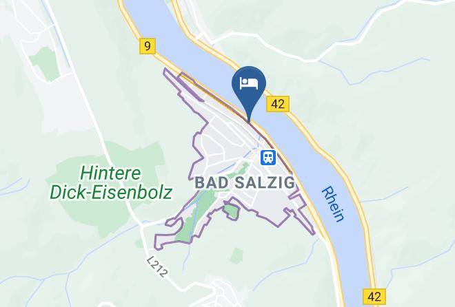 Rhein Hunsruck Kreis - Hotel Perle Am Rhein Maps