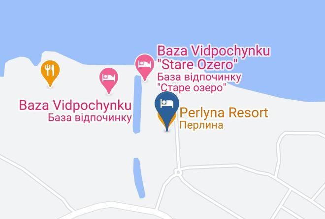 Cherkasy Raion - Perlyna Resort Maps