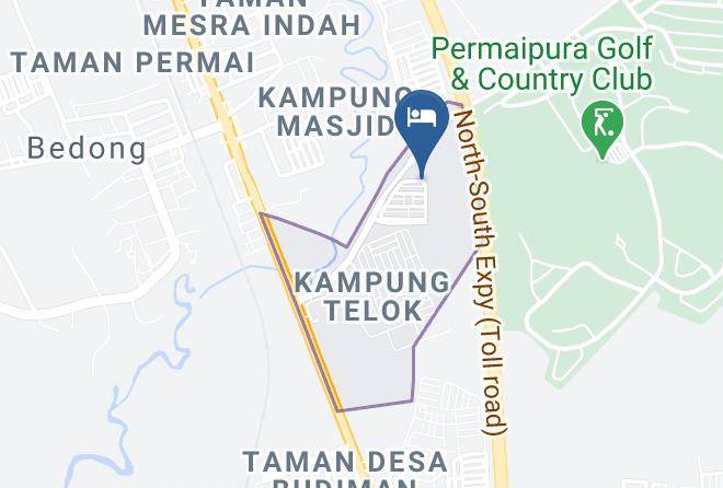 Kuala Muda District - Permaipura Homestay Maps